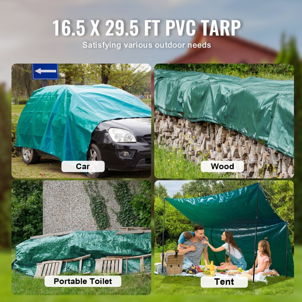 Presskate/varjualune Vevor, 5x9m, PVC цена и информация | Aiatööriistad | kaup24.ee