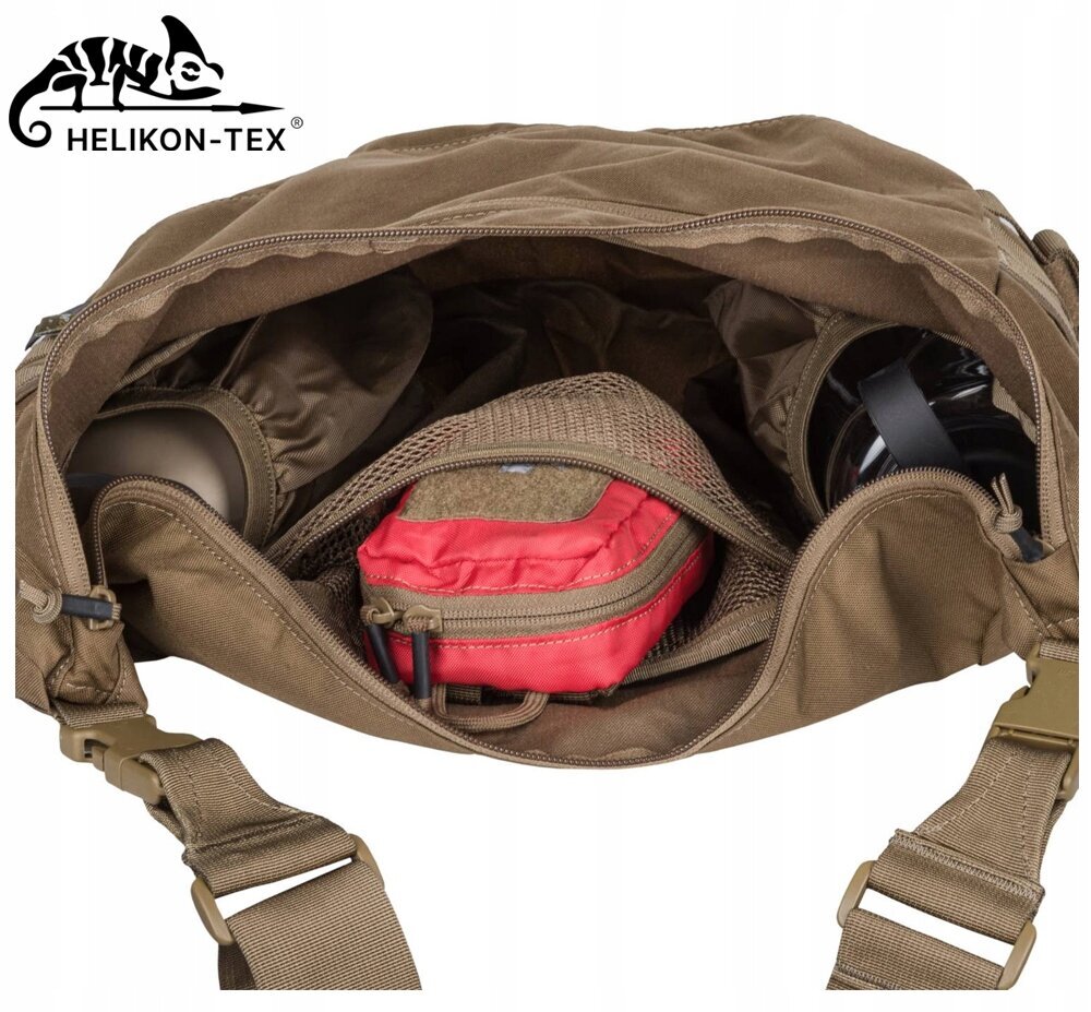 Õlakott, HELIKON- TEX, Bushcraft Satchel, Rhodesian Camo, 17 l hind ja info | Spordikotid, seljakotid | kaup24.ee