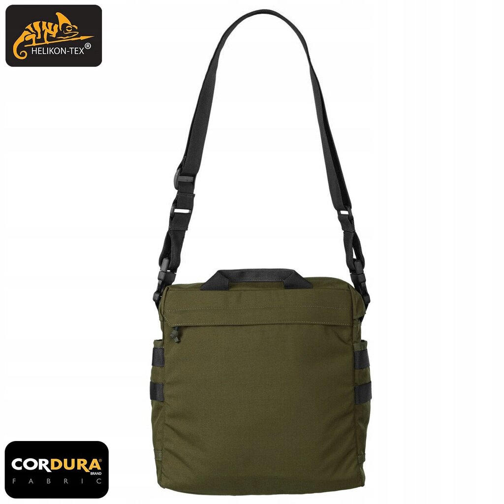 Õlakott, HELIKON- TEX, BUSHCRAFT HAVERSACK, Olive Green / must, 8 l hind ja info | Spordikotid, seljakotid | kaup24.ee