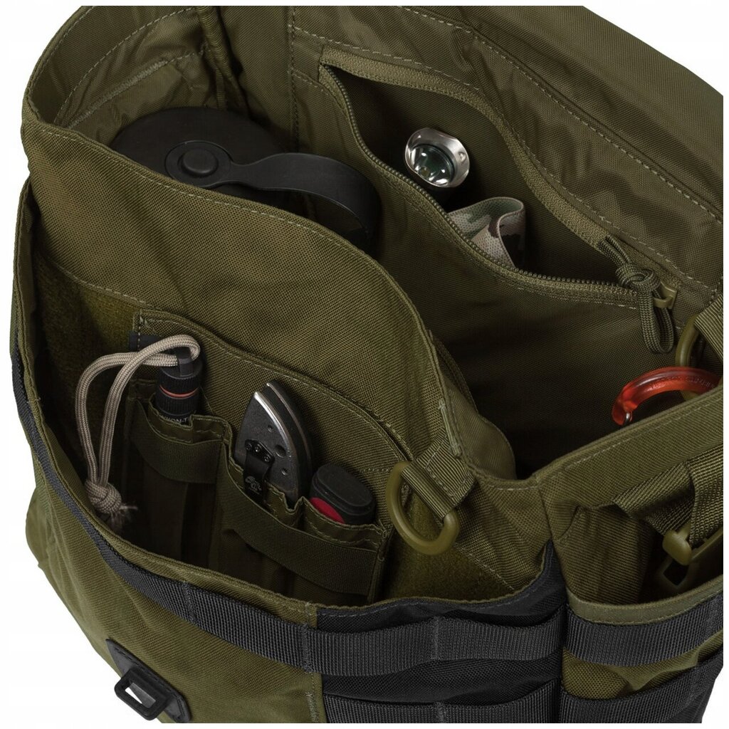 Õlakott, HELIKON- TEX, BUSHCRAFT HAVERSACK, Olive Green / must, 8 l hind ja info | Spordikotid, seljakotid | kaup24.ee