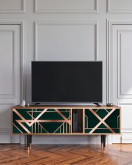 TV-kapp T1 Emerald Gatsby L 170 cm, pähkel hind ja info | Kummutid | kaup24.ee