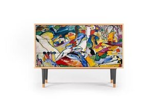 Puhvet S3 Improvisation 26 By Wassily Kandinsky L 115 cm, pähkel hind ja info | Kummutid | kaup24.ee