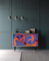 Комод BS4 The Dance By Henri Matisse L 115 cm, орех цена и информация | Комоды | kaup24.ee