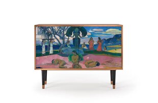 Комод BS4 Day Of The God By Paul Gauguin L 115 cm, орех цена и информация | Комоды | kaup24.ee