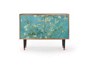 Комод BS4 Almond Blossom By Van Gogh L 115 cm, орех цена и информация | Комоды | kaup24.ee