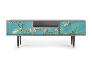 Тумба под ТВ T6 Almond Blossom By Van Gogh L 170 cm, серый цена и информация | Комоды | kaup24.ee