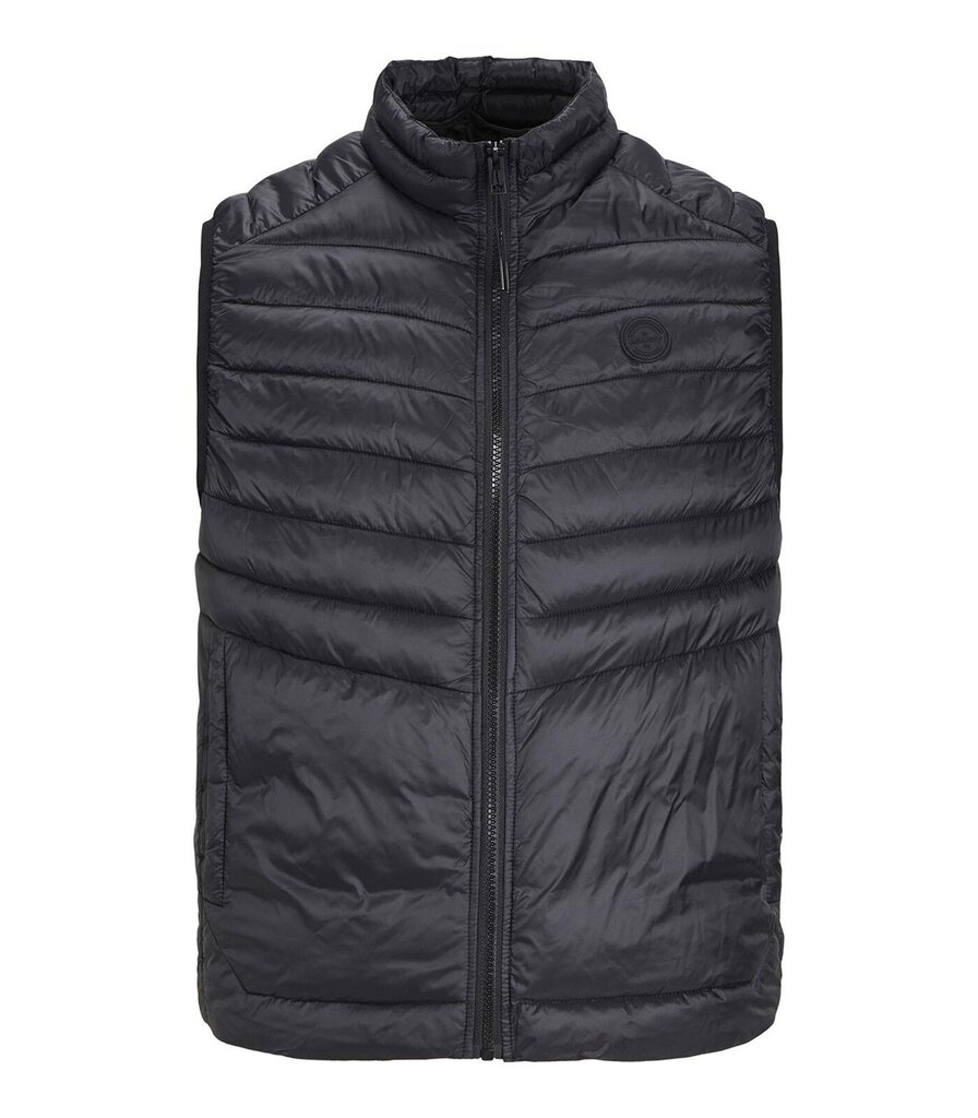 Jack & Jones meeste vest 80g 12258457*01, must 5715603180206 цена и информация | Meeste pintsakud | kaup24.ee