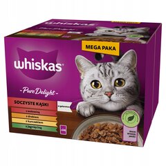 Whiskas Pure Delight Mix märgtoit kassidele, 24 x 85g hind ja info | Konservid kassidele | kaup24.ee