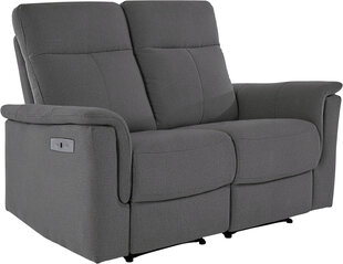Двухместный диван Loft24 Southbrook, серый цена и информация | Диваны | kaup24.ee
