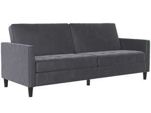 Двухместный диван-кровать Dorel Home Presley, серый цена и информация | Диваны | kaup24.ee