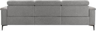 Трехместный диван-реклайнер Loft24 Lund, серый цена и информация | Диваны | kaup24.ee