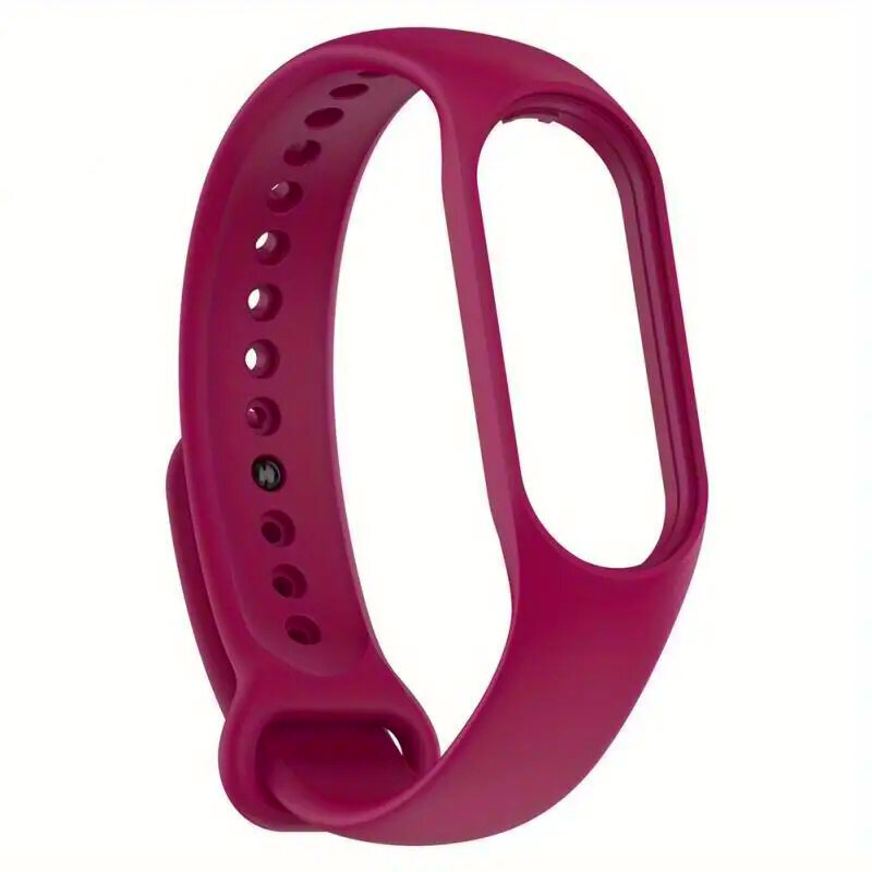 Riff silikoonrihm Xiaomi Mi Band seeriale 3/4/5/6/7, punane hind ja info | Nutikellade ja nutivõrude tarvikud | kaup24.ee