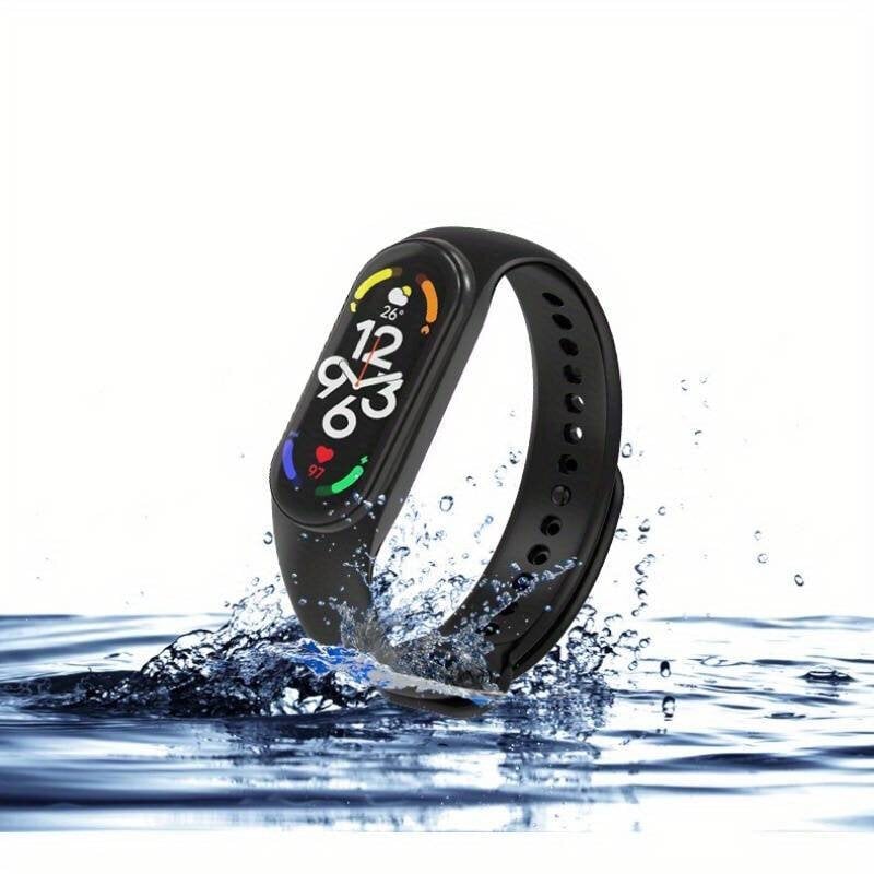 Riff silikoonrihm Xiaomi Mi Band seeriale 3/4/5/6/7, laimiroheline hind ja info | Nutikellade ja nutivõrude tarvikud | kaup24.ee