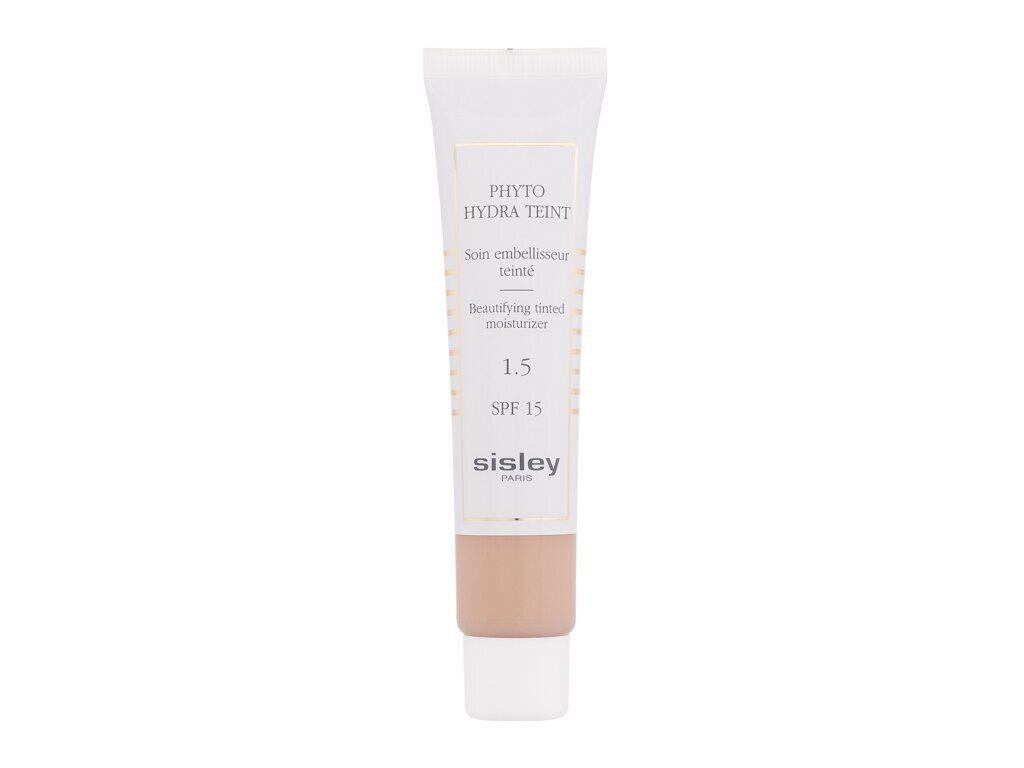 Niisutav jumestuskreem Sisley Phyto Hydra Teint SPF15, 1.5 Beige, 40 ml цена и информация | Jumestuskreemid, puudrid | kaup24.ee