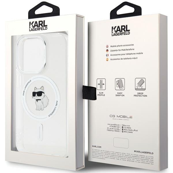 Karl Lagerfeld Transparent Mag Hardcase hind ja info | Telefoni kaaned, ümbrised | kaup24.ee