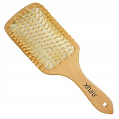 Juuksehari Xhair Paddle Brush puidust цена и информация | Расчески, щетки для волос, ножницы | kaup24.ee