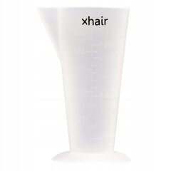 Juuksuri mõõtetops Xhair, plastik, 150 ml цена и информация | Косметички, косметические зеркала | kaup24.ee