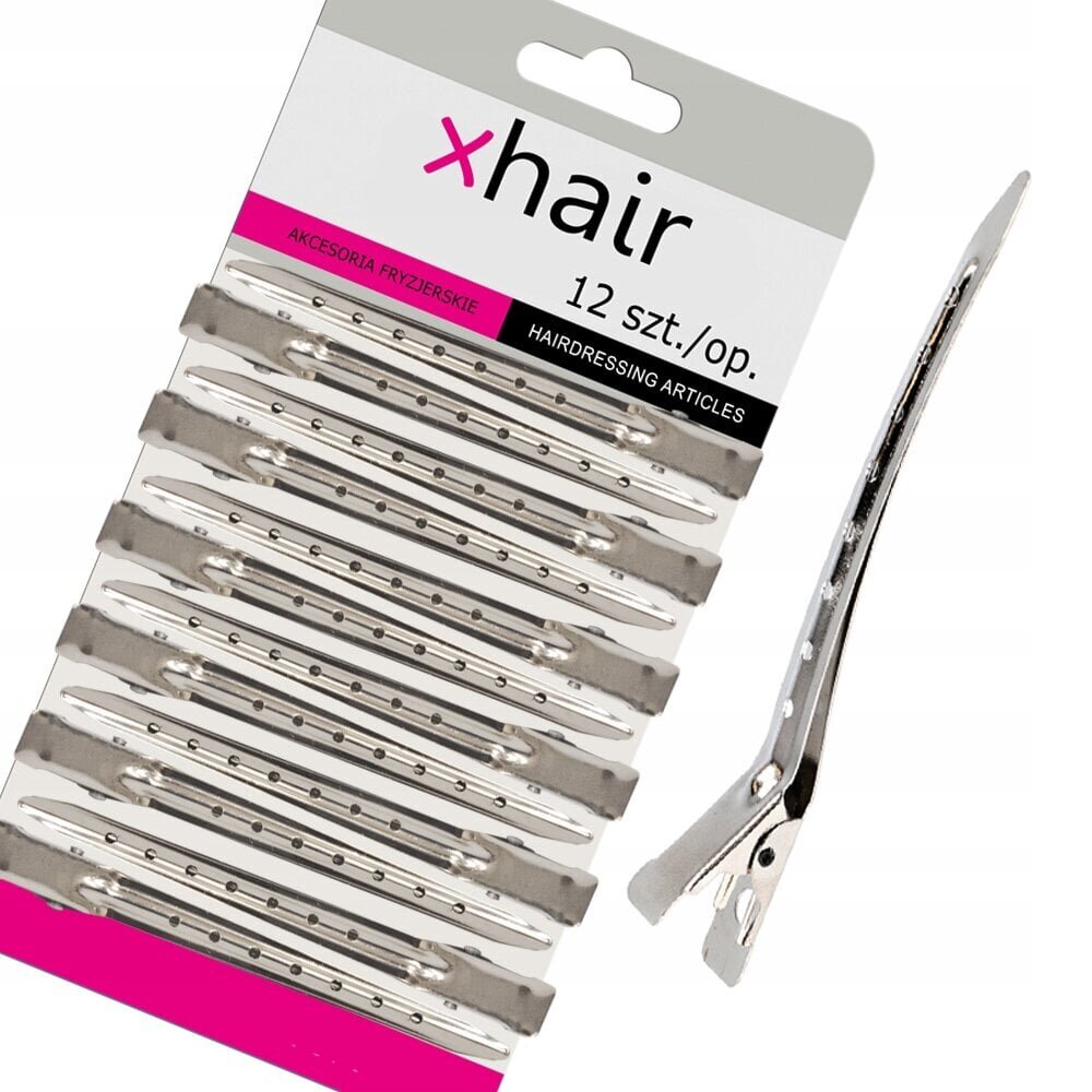 Juukseklambrid Xhair, 12 tk hind ja info | Juuste aksessuaarid | kaup24.ee