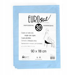 Juuksuri kuub Eurostil, sinine, 30 tk цена и информация | Расчески, щетки для волос, ножницы | kaup24.ee