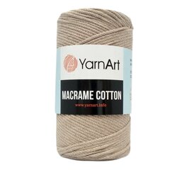 YarnArt Macrame Cotton- 768- бежевый цена и информация | Принадлежности для вязания | kaup24.ee