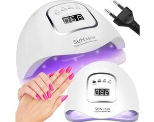 Lewer SUN MAX X5 LED UV lamp 80 W, valge hind ja info | Maniküüri, pediküüri tarvikud | kaup24.ee