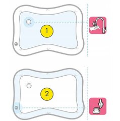 Надувной сенсорный водный коврик xxl для младенцев цена и информация | Развивающие коврики | kaup24.ee