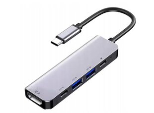 Адаптер Spreest 5в1 цена и информация | Адаптеры и USB-hub | kaup24.ee