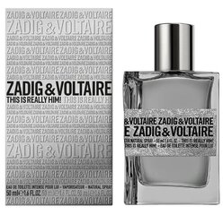 Parfüümvesi Zadig & Voltaire This Is Really Him! EDT meestele, 100 ml hind ja info | Naiste parfüümid | kaup24.ee