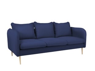 3-местный диван Instit, 205x89x90 см, темно-синий цена и информация | Диваны | kaup24.ee