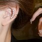 '1tk Pearl Ear Clip Naiste mood, ilma kõrvarõngasteta, saab kanda kõrvaklambrit Populaarsed lihtsad kõrvarõngad' hind ja info | Kõrvarõngad | kaup24.ee