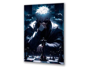 Klaasi maalimine male anime fighter manga 60x90 cm цена и информация | Картины, живопись | kaup24.ee