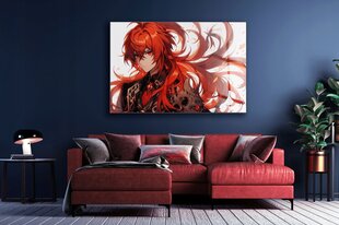 Klaasi maalimine poiss tegelane anime manga 36x23 cm цена и информация | Детали интерьера | kaup24.ee