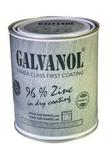 Смесь для холодного цинкования Galvanol 2 кг x 6 цена и информация | Грунтовки, шпатлевки и др. | kaup24.ee