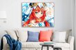 Klaasi maalimine tüdruku tegelane anime manga 130x83 cm цена и информация | Sisustuselemendid | kaup24.ee