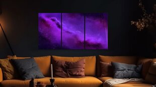 Klaasi maalimine kosmose universumi tähed 90x60 cm hind ja info | Sisustuselemendid | kaup24.ee