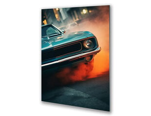 Klaasi maalimine drift suitsu auto retro 23x36 cm цена и информация | Детали интерьера | kaup24.ee