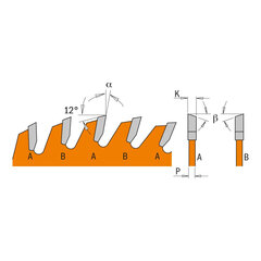 273.216.64M ULTRACIENCY saag puidule 216x30x64Z / Täppislõikus / Täiuslik serv hind ja info | Elektrilised saed, mootorsaed ja tarvikud | kaup24.ee