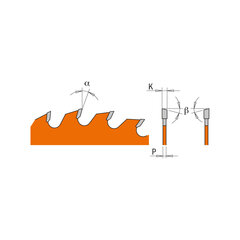 291.125.20H CMT Puusaag 125x20x20Z / universaalne saagimine hind ja info | Elektrilised saed, mootorsaed ja tarvikud | kaup24.ee