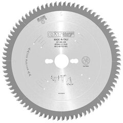 CMT HM пильный диск для алюминия / ПВХ 250x32x80Z / -6° негатив цена и информация | Пилы, циркулярные станки | kaup24.ee