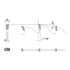 GLOBUS HM пила по дереву 710x50x9x3(27)Z / Пила продольного пиления цена и информация | Пилы, циркулярные станки | kaup24.ee