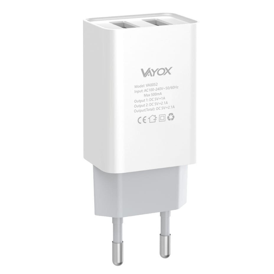 Vayox Micro USB hind ja info | Mobiiltelefonide laadijad | kaup24.ee