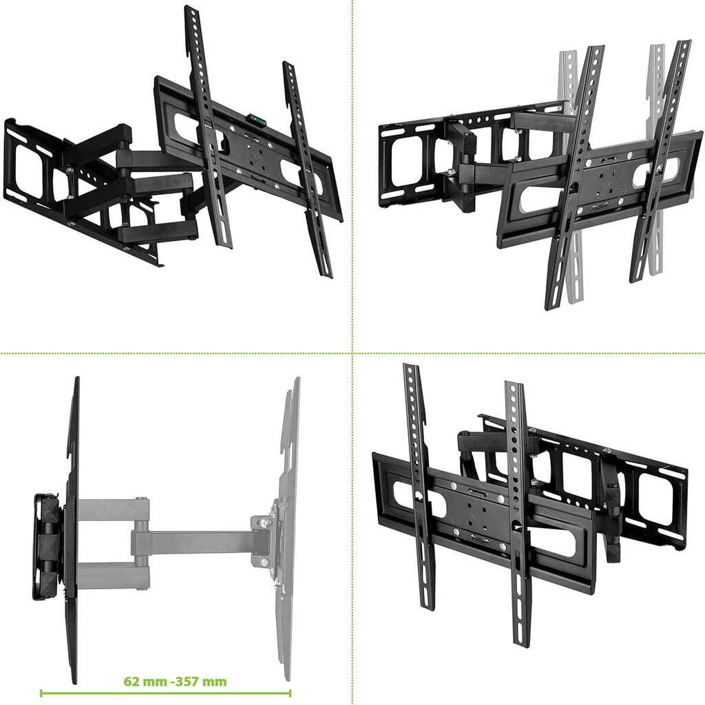 King Mount KG-1030 Texas 32-70" цена и информация | Teleri seinakinnitused ja hoidjad | kaup24.ee