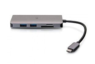 C2G 8-в-1 (C2G54458) цена и информация | Адаптеры и USB-hub | kaup24.ee