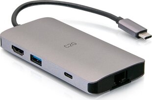 C2G 8-в-1 (C2G54458) цена и информация | Адаптеры и USB-hub | kaup24.ee