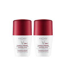 Rulldeodorant Vichy Clinical Control 96h, 2 x 50 ml hind ja info | Deodorandid | kaup24.ee