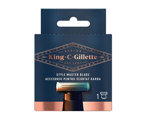 Головка для триммера для бороды King C Gillette Style Master, 1 шт. цена и информация | Косметика и средства для бритья | kaup24.ee