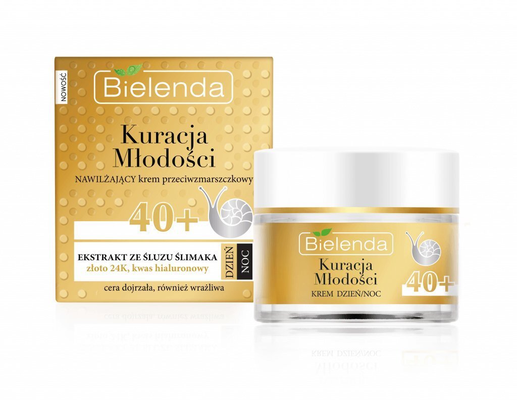 Niisutav kortsudevastane näokreem Bielenda Youth Treatment 40+ Moisturizing 50 ml цена и информация | Näokreemid | kaup24.ee