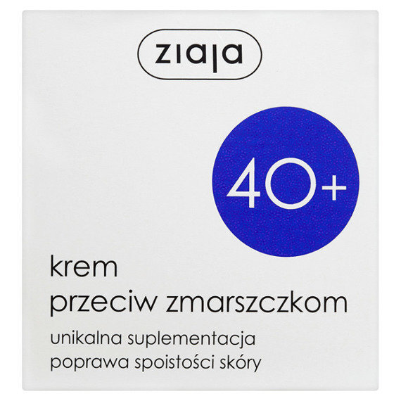 Siluv kortsudevastane näokreem Ziaja 40+ 50 ml hind ja info | Näokreemid | kaup24.ee