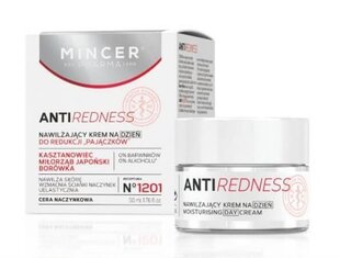 Igapäevane näokreem punetavale nahale Mincer Pharma Anti-Redness 50 ml hind ja info | Näokreemid | kaup24.ee