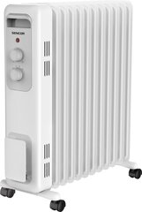 Õliradiaator SENCOR SOH 3211WH, 2300W, 11 sektsiooni цена и информация | Обогреватели | kaup24.ee